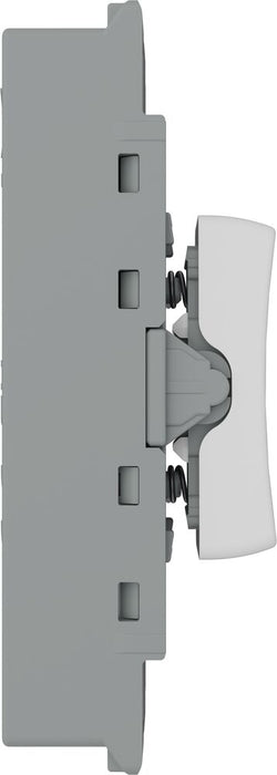 BG GridLite MPCDW142C Evolve 20A SP 2-Way Retractive (Centre Off) Switch Module - White