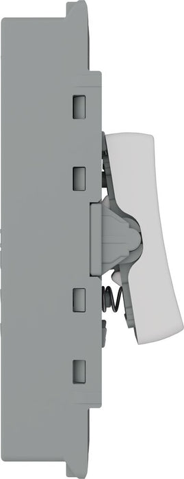 BG GridLite MPCDW14BELL Evolve 20A 1-Way Retractive Switch Module "Bell Symbol" - White
