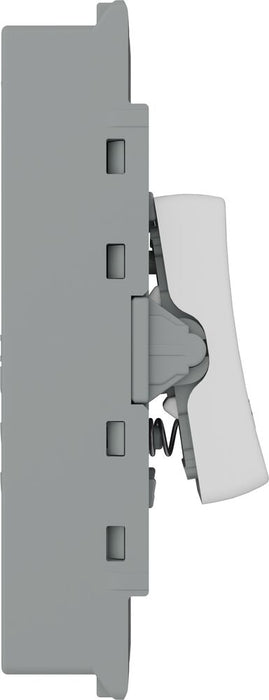 BG GridLite MPCDW14PR Evolve 20A 1-Way Retractive Switch Module "PRESS" - White