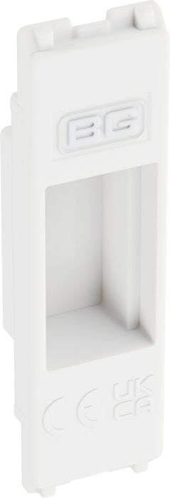 BG GridLite MPCDWBLNK Evolve Blank Module - White