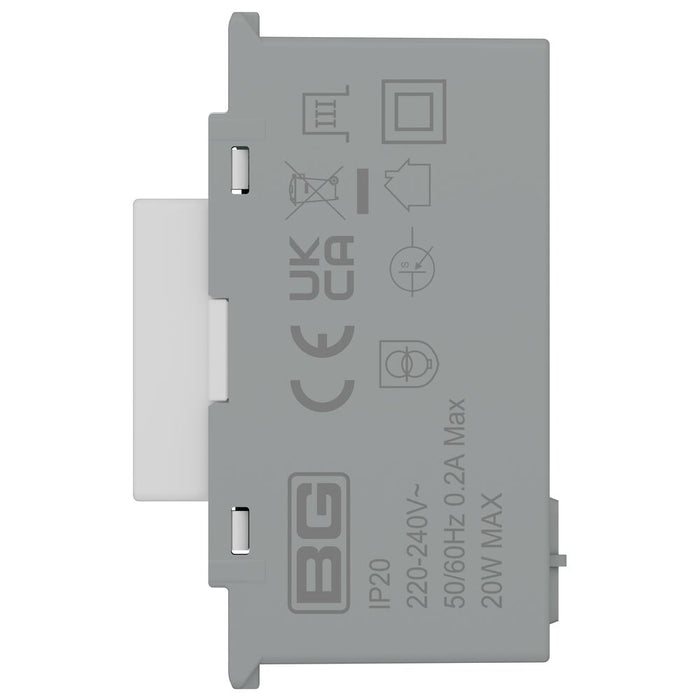 BG GridLite MPCDWUSBC20 Evolve 20W USB-C Module - White
