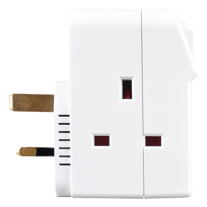 Master Socket 3 Masterplug MSWG3 3 Socket 13A Fused Switched Multi-Socket Adaptor ...