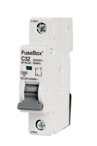 FuseBox MT10C321 32A 1P C Curve 10kA MCB