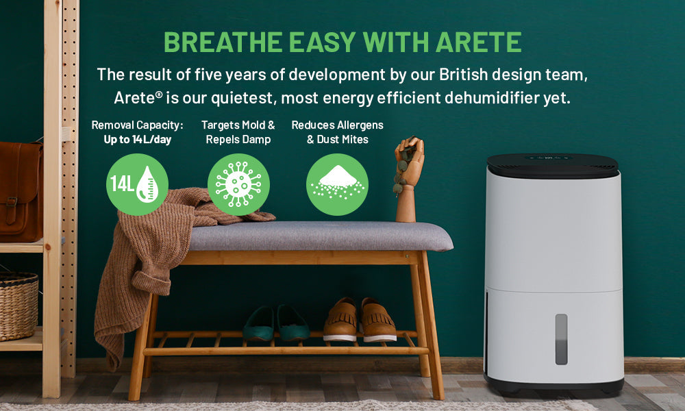 MeacoDry Arete One - 25L Dehumidifier & Air Purifier