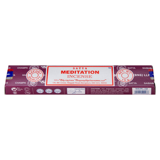 Satya Meditation 15g | 1 Pack (12 Sticks) - westbasedirect.com