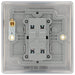 BG NAB13 Nexus Metal Intermediate Light Switch 10A - Antique Brass - westbasedirect.com