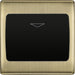 BG NABKYCSB Nexus Metal Hotel Key Card Switch 16A - Black Insert - Antique Brass - westbasedirect.com