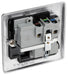 BG NBI21B Nexus Metal Single Socket 13A /Black Insert - Brushed Iridium - westbasedirect.com