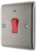 BG NBI74 Nexus Metal 45A DP Single Plate + Neon - Brushed Iridium - westbasedirect.com