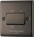 BG NBN15 Nexus Metal Fan Isolator Switch TP 10A - Black Nickel - westbasedirect.com