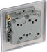 BG NBN15 Nexus Metal Fan Isolator Switch TP 10A - Black Nickel - westbasedirect.com