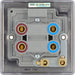 BG NBN74 Nexus Metal 45A DP Single Plate + Neon - Black Nickel - westbasedirect.com