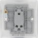 BG NBS12 Nexus Metal 10AX 2-Way Single Light Switch - Brushed Steel (5 Pack) - westbasedirect.com