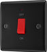 BG NFB74 Nexus Metal 45A DP Single Plate + Neon - Matt Black - westbasedirect.com