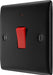 BG NFB74 Nexus Metal 45A DP Single Plate + Neon - Matt Black - westbasedirect.com