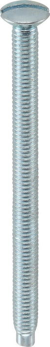 BG NFS50/10 M3.5 x 50mm Raised Head Screws (10 Pack) - Brushed Steel - westbasedirect.com