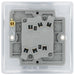 BG NPC42 Nexus Metal Double Light Switch 10A - Polished Chrome - westbasedirect.com