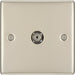 BG NPR60 Nexus Metal TV Aerial Socket - Pearl Nickel - westbasedirect.com