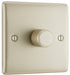 BG NPR81 Nexus Metal 2-Way Single Trailing Edge Dimmer Push On/Off - Pearl Nickel - westbasedirect.com