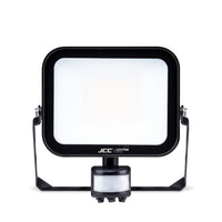 JCC JC091022 NiteFlood LED Floodlight 30W IP65 3000K/4000K/5700K CCT 2800lm +PIR Black   