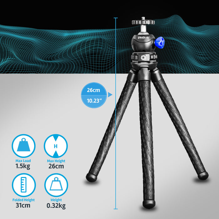 Phot-R 10150 Flexi Tripod - westbasedirect.com