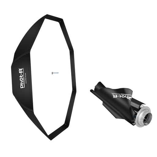 Phot-R 120cm Octagon Softbox - Bowens Mount - westbasedirect.com