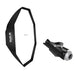 Phot-R 120cm Octagon Softbox - Bowens Mount - westbasedirect.com