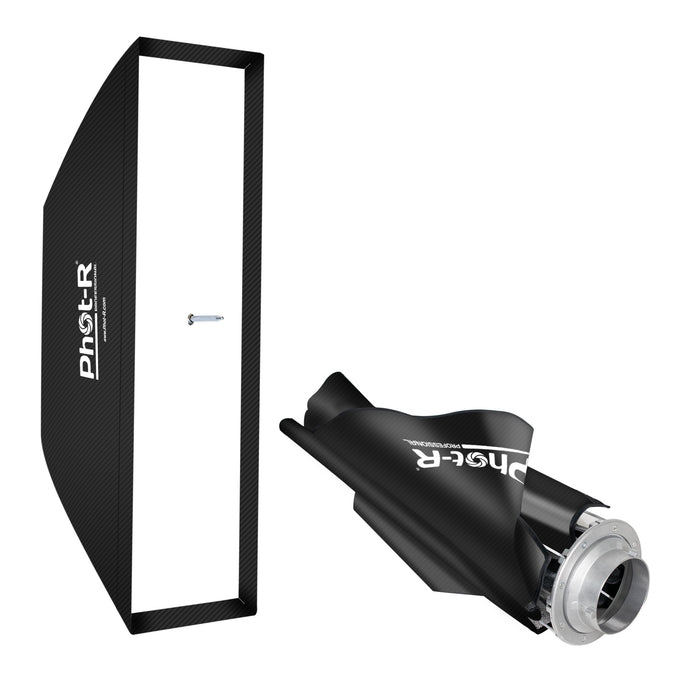 Phot-R 30x140cm Softbox - Bowens Mount - westbasedirect.com