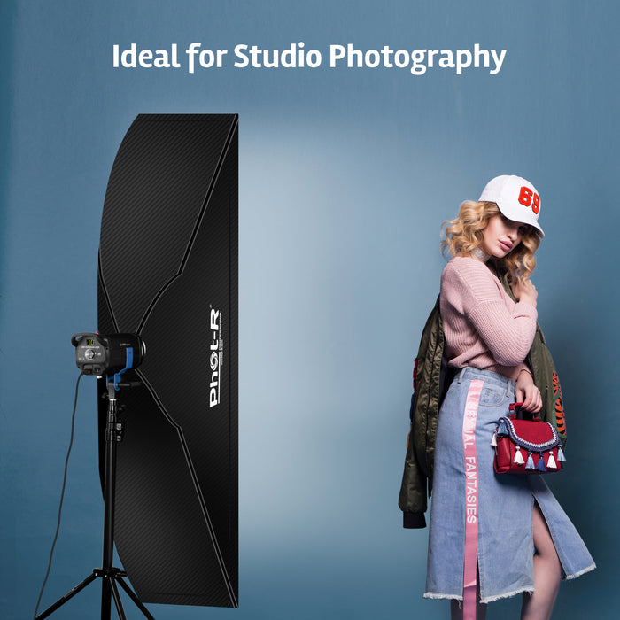 Phot-R 40x200cm Softbox - Bowens Mount - westbasedirect.com