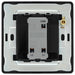 BG Evolve PCDBC12EB 20A 16AX 2 Way Single Light Switch, Edge to Edge Rocker - Black Chrome (Black) - westbasedirect.com
