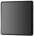 BG Evolve PCDBC13EB 20A 16AX 2 Way Single Intermediate Light Switch, Edge to Edge Rocker - Black Chrome (Black) - westbasedirect.com