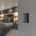 BG Evolve PCDBC13EB 20A 16AX 2 Way Single Intermediate Light Switch, Edge to Edge Rocker - Black Chrome (Black) - westbasedirect.com
