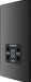 BG Evolve PCDBC20B 115/240V Dual Voltage Shaver Socket - Black Chrome (Black) - westbasedirect.com