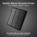 BG Evolve PCDBC43EB 20A 16AX 2 Way Triple Light Switch, Edge to Edge Rocker - Black Chrome (Black) - westbasedirect.com