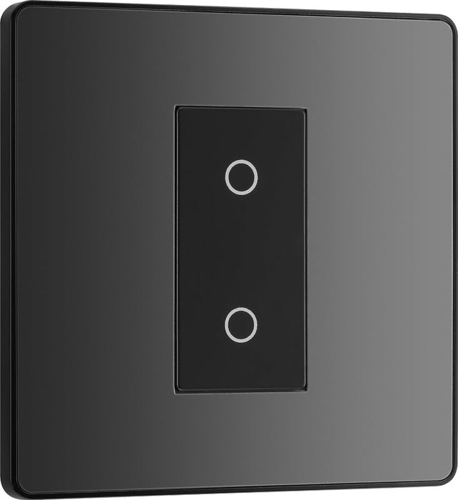 BG Evolve PCDBCTDS1B 2-Way Secondary 200W Single Touch Dimmer Switch - Black Chrome (Black) - westbasedirect.com