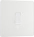 BG Evolve PCDCL13W 20A 16AX Single Intermediate Light Switch - Pearlescent White (White) - westbasedirect.com