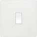 BG Evolve PCDCL13W 20A 16AX Single Intermediate Light Switch - Pearlescent White (White) - westbasedirect.com