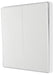 BG Evolve PCDCL42EW 20A 16AX 2 Way Double Light Switch, Edge to Edge Rocker - Pearlescent White (White) - westbasedirect.com