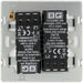 BG Evolve PCDCL82W 2-Way Trailing Edge LED 200W Double Dimmer Switch Push On/Off - Pearlescent White (White) - westbasedirect.com