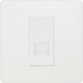 BG Evolve PCDCLBTM1W Single Master Telephone Socket - Pearlescent White (White) - westbasedirect.com