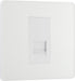 BG Evolve PCDCLBTS1W Single Secondary Telephone Socket - Pearlescent White (White) - westbasedirect.com