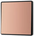 BG Evolve PCDCP12EB 20A 16AX 2 Way Single Light Switch, Edge to Edge Rocker - Polished Copper (Black) - westbasedirect.com