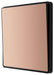 BG Evolve PCDCP12EB 20A 16AX 2 Way Single Light Switch, Edge to Edge Rocker - Polished Copper (Black) - westbasedirect.com