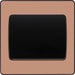 BG Evolve PCDCP12WB 20A 16AX 2 Way Single Light Switch, Wide Rocker - Polished Copper (Black) - westbasedirect.com