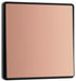 BG Evolve PCDCP13EB 20A 16AX 2 Way Single Intermediate Light Switch, Edge to Edge Rocker - Polished Copper (Black) - westbasedirect.com