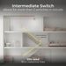 BG Evolve PCDCP13EB 20A 16AX 2 Way Single Intermediate Light Switch, Edge to Edge Rocker - Polished Copper (Black) - westbasedirect.com