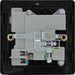 BG Evolve PCDCP21U2B 13A Single Switched Power Socket + 2xUSB(2.1A) - Polished Copper (Black) - westbasedirect.com