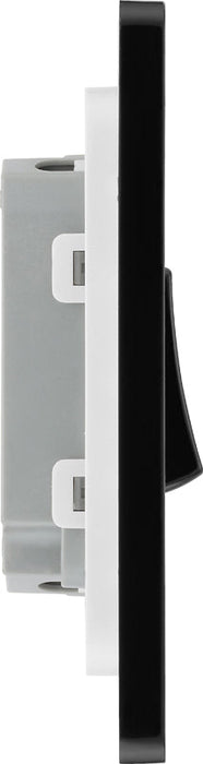 BG Evolve PCDCP42B 20A 16AX 2 Way Double Light Switch - Polished Copper (Black) - westbasedirect.com