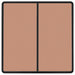 BG Evolve PCDCP42EB 20A 16AX 2 Way Double Light Switch, Edge to Edge Rocker - Polished Copper (Black) - westbasedirect.com