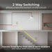 BG Evolve PCDCP43EB 20A 16AX 2 Way Triple Light Switch, Edge to Edge Rocker - Polished Copper (Black) - westbasedirect.com